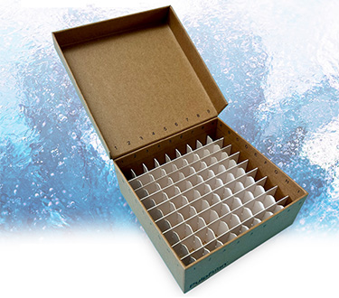 PulpFixin cryogenic storage box